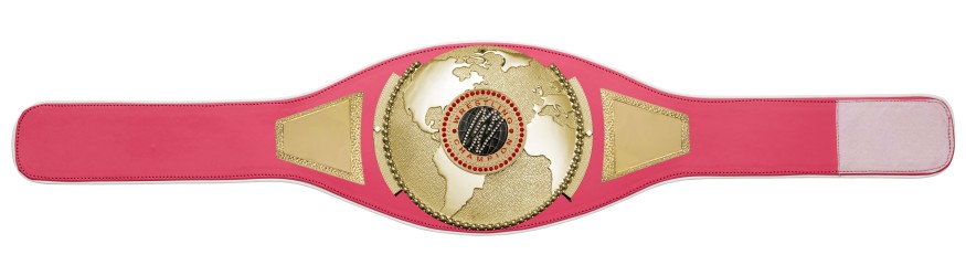 WRESTLING CHAMPIONSHIP BELT PROGLOBE/G/WRESTGEMG - AVAILABLE IN 6+ COLOURS